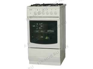 Плита (духовка) Gorenje K434W (164924, K53E1-V2VD) - Фото